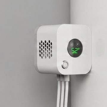 EcoThermostat mounted on a water heater